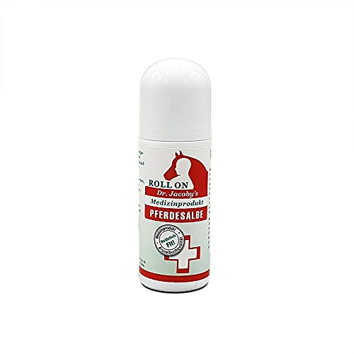Dr. Jacoby Unisex – Erwachsene 501150 Pferdesalbe Roll On MP 75ml, transparent, Einheitsgröße