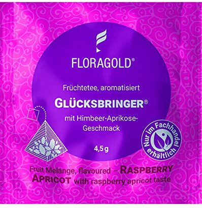 Früchtetee Glücksbringer® 100er Pyramidenbeutel von Floragold