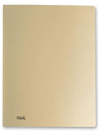 Favorit Porte-documents en métal 40 enveloppes 22 x 30 cm Or métallisé