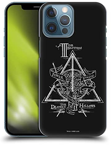 Head Case Designs Offizielle Zugelassen Harry Potter Dreieck Simboli Deathly Hallows XIV Harte Rueckseiten Handyhülle Hülle Huelle kompatibel mit Apple iPhone 13 Pro Max
