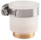 HATOOLHA Universal-Wasserhahn-Adapter, Silikon und Messing, Poliert, 21,5 mm, FAUCET_WATER_AERATOR, Wasserhahnadapter