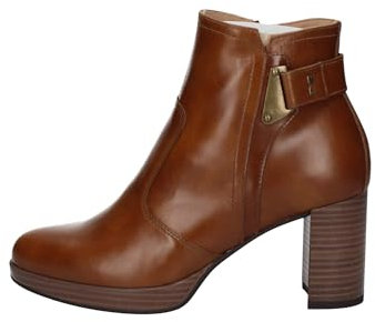 Nero Giardini I411220D Tronchetti Donna in Pelle - Cuoio 39 EU