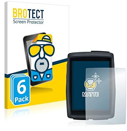 BROTECT Entspiegelungs-Schutzfolie für Sigma BC 14.0 WL (6 Stück) Matte Displayschutz-Folie, Anti-Reflex, Anti-Fingerprint