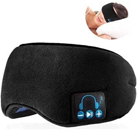 SMARTMASK Augenmaske Schlafmaske Schlafkopfhörer Schlafbrille