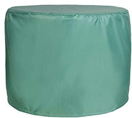 HUHJYUGE Terrassenmöbel Abdeckung Wasserdicht 239x58cm, Abdeckung für Gartenmöbel Rund Wasserdicht, Gartentisch Abdeckung Oval, mit Zugkordel Winddicht, für Gartentisch Sitzgruppe