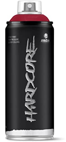 Genérico SPRAY HC2 Bote spray pintura grafitti Hardcore 2 400ML (ROJO BURDEOS)