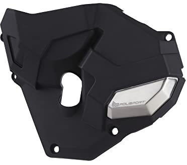 POLISPORT 8486100001 - Kupplungsdeckelschutz aus widerstandsfähigem Kunststoff kompatibel mit Motorräder Yamaha in Farbe Schwarz