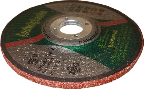 Lot de 10 disques à ébarber en métal flexible Ø 125 x 6 x 22,2 mm