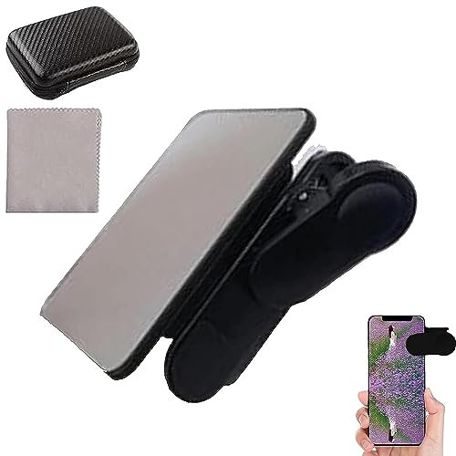 Clip para cámara de reflexión para teléfono móvil, clip de cámara de reflexión ajustable para smartphone, cámara de espejo, juego de clips de reflexión, accesorios de fotos portátiles para la cámara