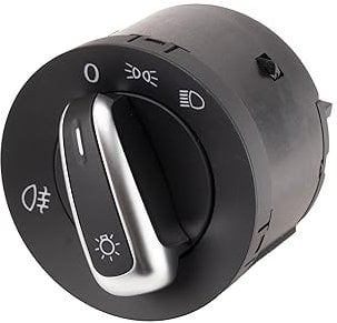 Origen Botonera de Recambio del Mando de Luces para SEAT/VW nº Ref. OEM: 3C8941431B