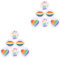 GALPADA 12 Stk Schwule Brosche Pride-day-geschenke Pin-ästhetik Stolz Schmuck Lgbt-reversstift Kleid Brosche Bisexuelles Stolzabzeichen Cooler Emaille-pin Hut Niedlich T29 Weißblech