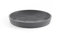 Ecopots Soucoupe ronde en plastique recyclé moderne pour pot de fleurs intérieur/extérieur, gris, 15,2 cm