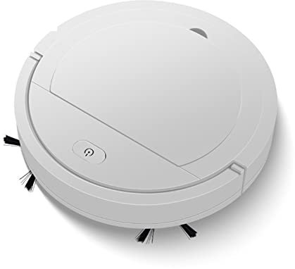 Robot Mop Robot per la Pulizia Intelligente Senza Fili Macchina per la Pulizia Domestica pigra Piccoli elettrodomestici Aspirapolvere Automatico (Color: White, Size: US)