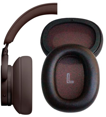 V-MOTA Ohrpolster kompatibel mit Bang & Olufsen Beoplay H95 Premium Comfortable Wireless (ANC) Over-Ear-Kopfhörer, nicht passend für B&O andere Modelle (1 Paar), Kastanienbraun