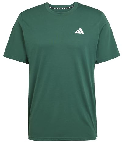 Adidas Herren Train Essentials Feelready Training Tee, Collegiate Green/White, L