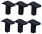 WOONEKY Telescopic Ladder Catch Ladder Switches Pcs Set Aluminum Alloy Easy to Fit Install Suitable