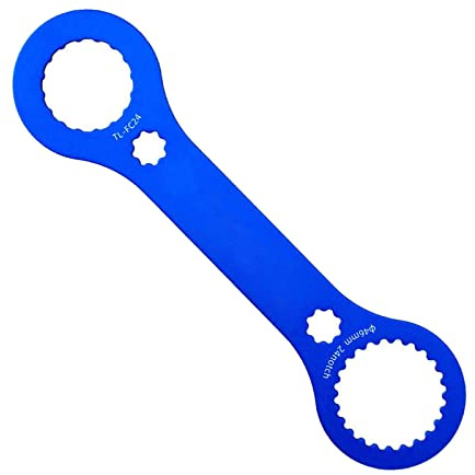 yuentoen BB-Schraubenschlüssel, Fahrrad Innenlager Schraubenschlüssel, Centerlock Werkzeug, Tretlager Entferner, für Dub/Tl-Fc32 (BB44-16) / Tl-Fc25 für Fahrradreparaturen 