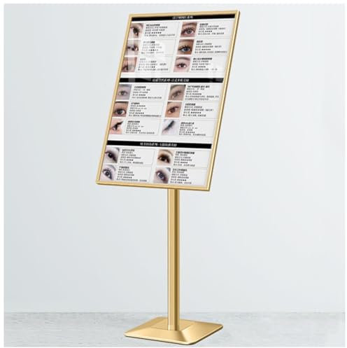 RDCBAU Support d'affiche au Sol, Support d'affichage sur Pied pour extérieur et intérieur, Support d'affiche sur Pied réglable pour école, église, Salon d'affaires, Affichage publicitaire pour supe