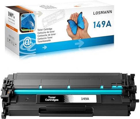 LOSMANN 149A Toner Mit Chip Kompatibel für HP 149A W1490A für HP Laserjet Pro 4102fdw 4002dn 4102dw 4102fdn 4002d 4002dw 149X W1490X (1 Schwarz )