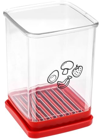 Nicear Cup Slicer with Push Plate Fruit Chopper Multi-purpose Cup for Making Vegetable Salads