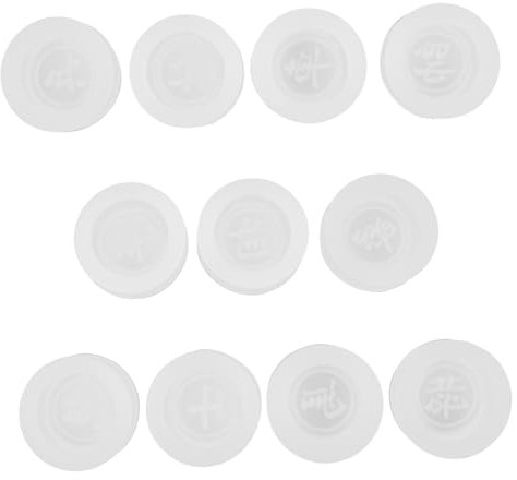 Uonlytech Silikon Fondantform für Chinesisches Schach 11 Stück Flexible Schokoladenform für Selbstgemacht Langlebig und Leicht zu Entformen für Küche und Backen