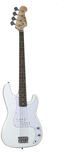 J & D PB II White - Basse Électrique 4 Cordes