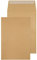 Q-Connect Versandtasche mit Seitenfalten und Haftklebung C4 x 25 mm 100 Stück Manila braun