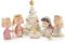 Lenox Peanuts Weihnachtsfiguren, 7-teilig, Mehrfarbig