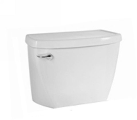 American Standard 4142.100.020 Pressure Assist 1.1 gpf/4.2 Lpf Left-Hand Trip Lever EverClean Toilet Tank, White