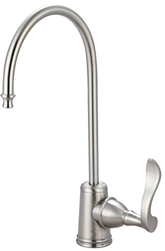 Kingston Messing Gourmetier ks7198cfl Jahrhundert Single Griff Wasser Filtration Wasserhahn, Satin Nickel