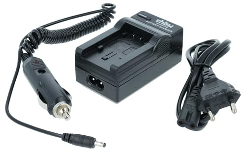 vhbw Akkuladegerät kompatibel mit Panasonic HC-750 | HC-757, HC-V10, HC-V100, HC-V100EG-K Digitalkamera, Camcorder, Action Cam-Akku - Ladeschale