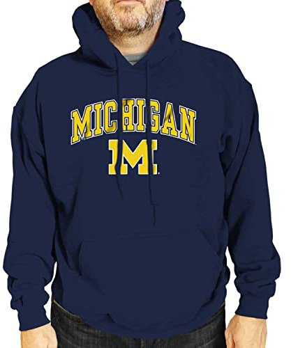 Campus Colors NCAA Kapuzen-Sweatshirt für Erwachsene mit langen Ärmeln und Logo, Gameday, Unisex, mit Kapuze