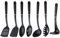 Circulon Momentum - Juego de Herramientas y Utensilios de Cocina (7 Piezas), plástico Acero Inoxidable, Negro, 7 Piece Set