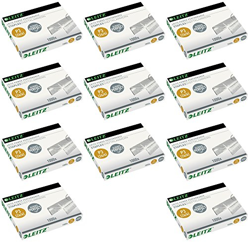 Leitz 55720000 Power Performance P3 Heftklammern, 26 / 6 (10er Pack)
