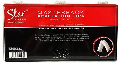Star Nails Revelation Tips Masterpack - Pack of 360