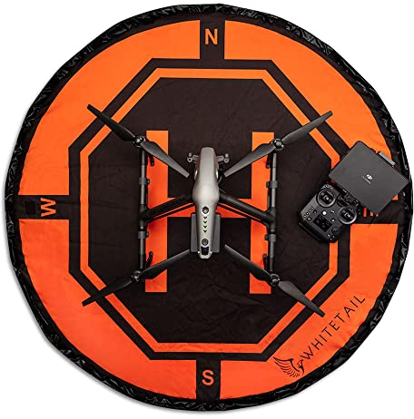 Whitetail 5ft Diameter Weighted Drone Take Off Landing Mat for Inspire 2 Matrice and larger UAV's…