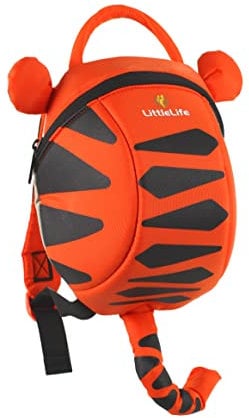 LittleLife Animal Toddler Backpack With Safety Rein, Tiger