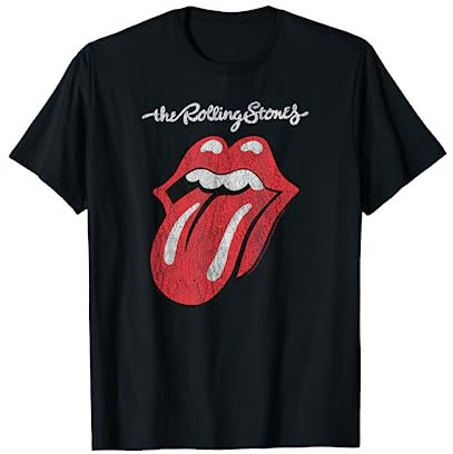 Rolling Stones Official Script Tongue T-Shirt