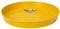 Elho Loft Urban Saucer Round 17 - Sottovaso per Esterno Accessori - Ø 17.3 x H 2.4 cm - Giallo/Ochre