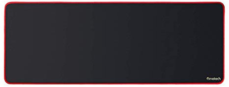 cimetech Gaming Mouse Pad XXL (800x300x5mm) Comfortable Extended Large Mouse Mat Desktop Keyboard Mat with Non-Slip Base, Smooth Surface for Computer Laptop Desk - Black