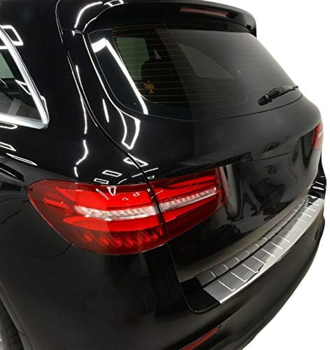Ladekantenschutz Edelstahl CHROM kompatibel für MERCEDES GLC KLASSE X253 | 2015-03.2019 | premium Qualität von RECAMBO