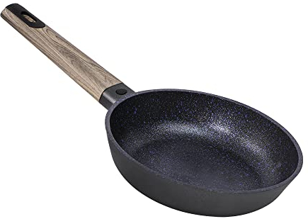 Cecotec Sartén Polka Excellence 20 Bucket Force. Diámetro 20 cm, Aluminio Fundido, Revestimiento antiadherente, Apta para Lavavajillas y Todo tipo de cocinas, Fondo indeformable