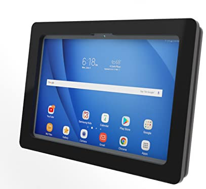TABcare Security Anti-Theft Acrylic VESA Enclosure for Samsung Galaxy TAB A8 10.5 with Wall Mount Kit (Black, TAB A8 10.5)