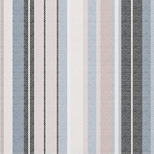 HEKO PANELS Oxford Wasserdichte Meterware Canvas-Stoff Polyester Zum Nähen Nähstoffe Möbelstoffe Dekostoffe Handwerken Wasserabweisend Blickdicht Streifen 2 Meter 155 x 200 cm