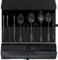 Bonigour Juego de herramientas de chapado culinario, kit de herramientas de chapado de chef de 11 piezas, negro, utensilios de cocina profesionales, acero inoxidable, cocina modernista arte de