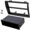 AERZETIX - C40988 - Rahmen/Front/Adapter 2 ISO für Autoradio - kompatibel mit Citroën Jumper 2006+, FIAT Ducato 2006+, Peugeot Boxer 2006+
