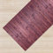 Il Gruppone Passione Casa Tappeto Passatoia in Vero Bamboo Tappeto Cucina Ingresso in Legno Antiscivolo Aderente Lavabile E Antimacchia Tagliabile - Viola - 50x100 cm