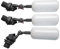 POPETPOP 3 Pièces Pe Mini Vanne à Flotteur Vanne à Flotteur Du Réservoir Robinet à Flotteur Pour Réservoir D'eau Orbe Flottant Valve Deau Vanne à Flotteur 3/8 Vannes Miró Miniature Blanche