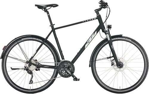 KTM Avenza Cross Street 28 Street-Crossbike 30-Gang Shimano Deore + Disc Brakes 28 Zoll 30 Gang Kettenschaltung schwarz