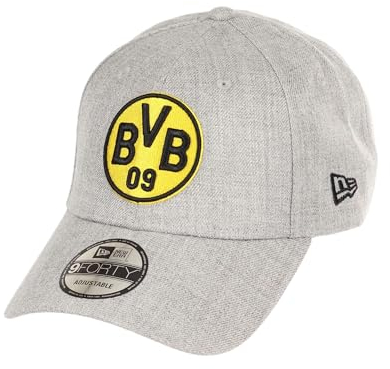 New Era BVB 09 Borussia Dortmund Grau Verstellbare 9Forty Cap - One-Size